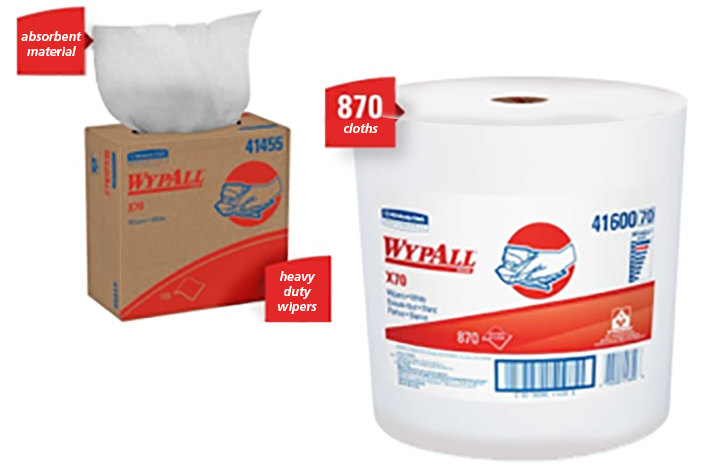 X70 Wipers - Jumbo Roll